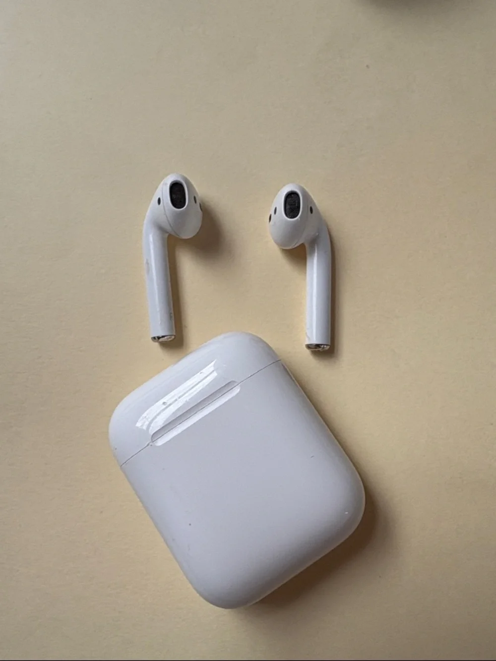 2nd Generation Wireless True Bluetooth Earbuds with Charging Case - White